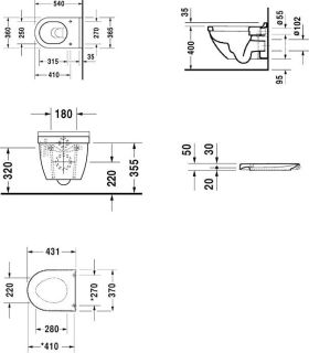 Крышка-сиденье TOTO RP TC513F белый